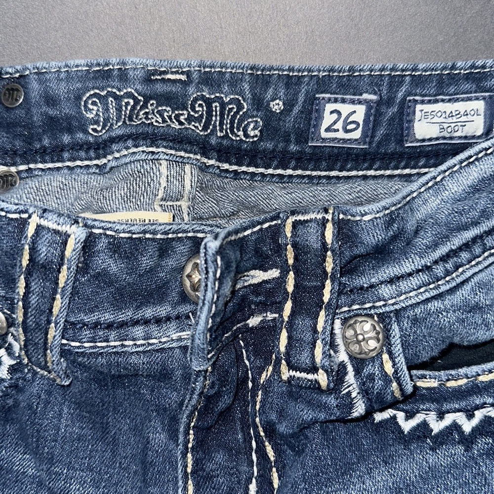 Miss Me Jeans 26 JE5014B40L - Picture 3 of 5